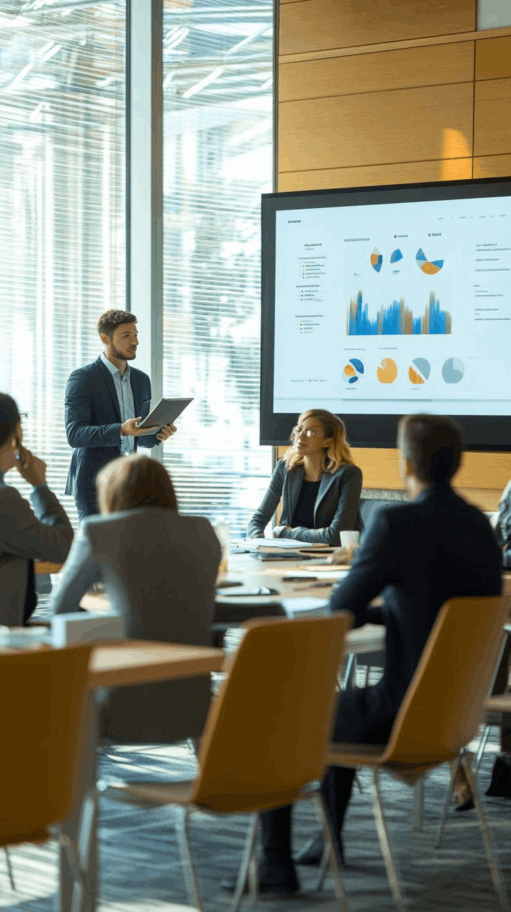 Profissionais em networking em São Paulo